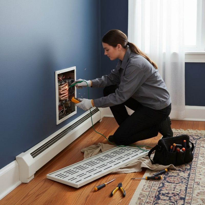 Local Baseboard Heater Installation pros at work